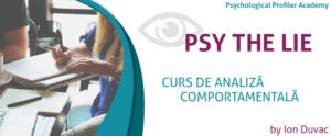 Psy the lie - Analiza comportamentala by Ion Duvac - Bucuresti - Partea I @ Intell Psy & Psychological Profiler Academy
